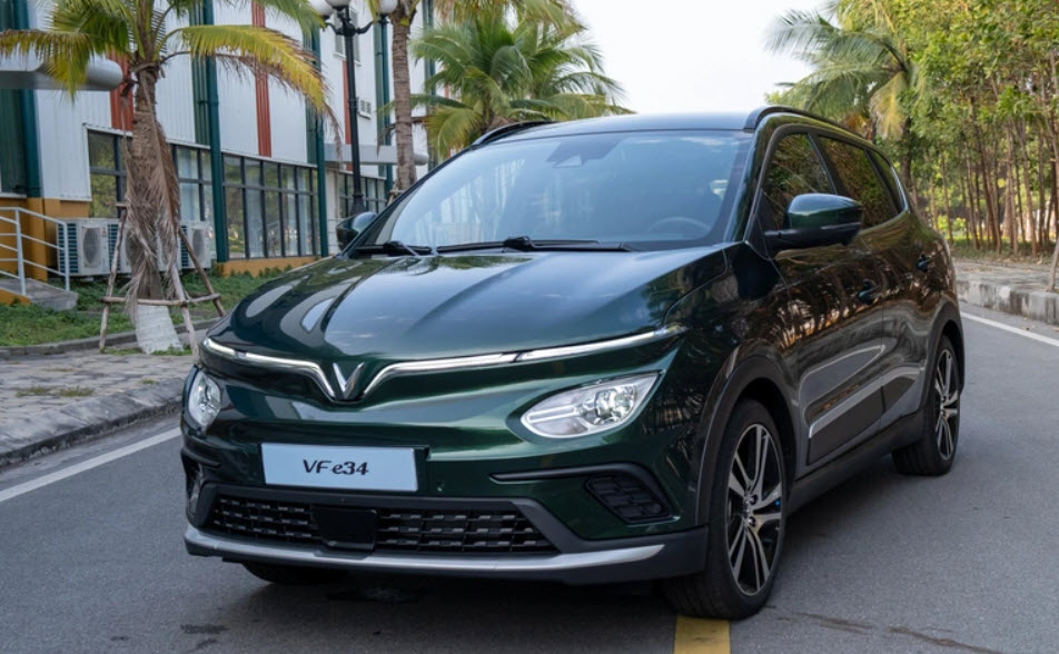 Bảng giá xe ô tô điện Vinfast VF e34 mới nhất