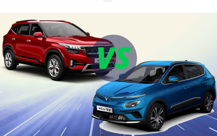 Nên mua Kia Seltos hay xe điện VinFast VF e34